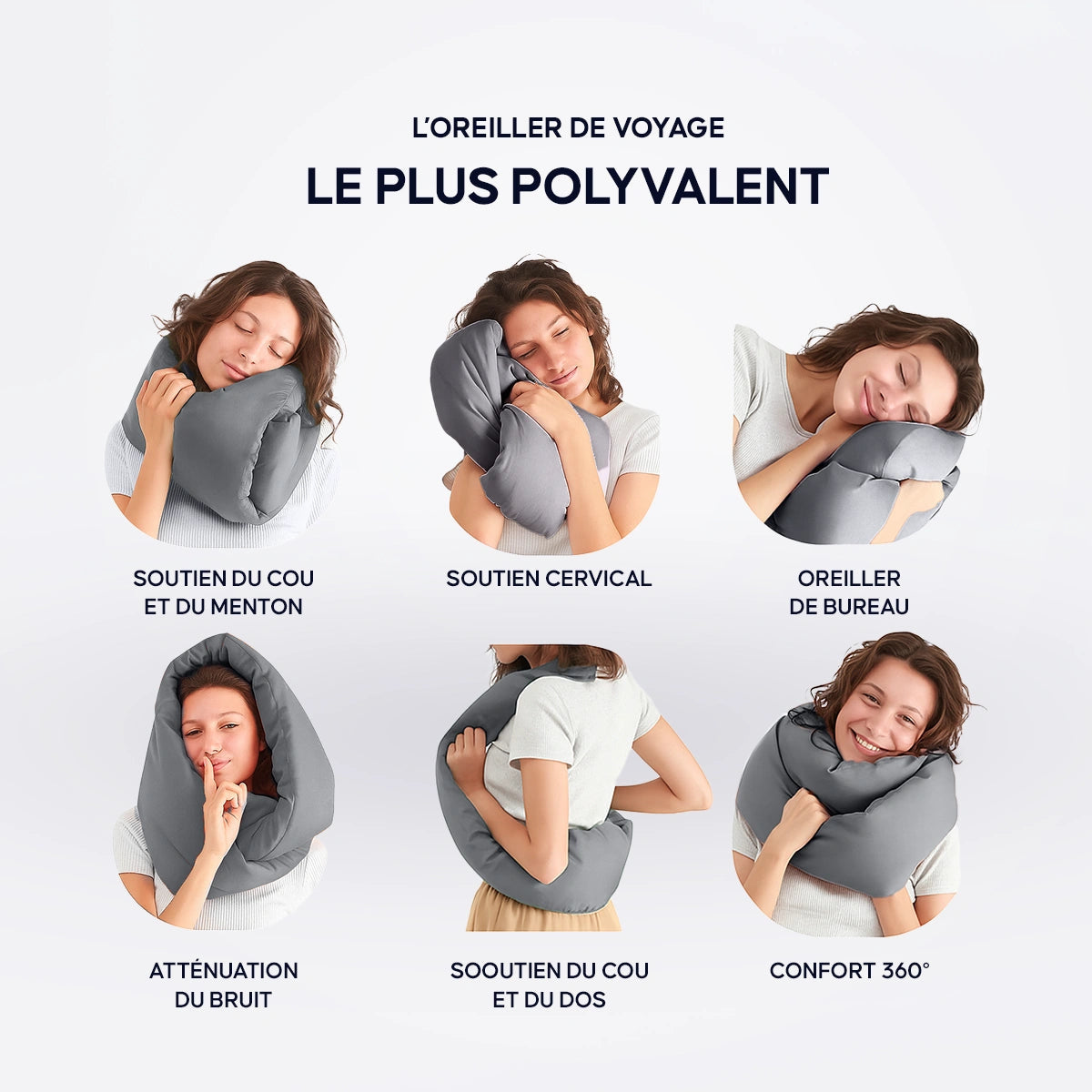 Oreiller de Voyage Ergonomique Luveon